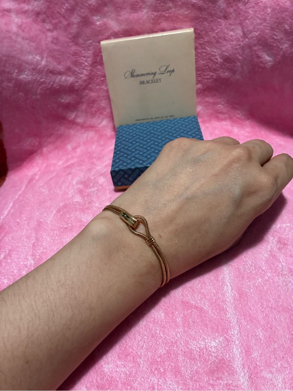 New Vintage Avon, Gold-Tone Bracelet - Elegant Women’s Jewelry, Size S